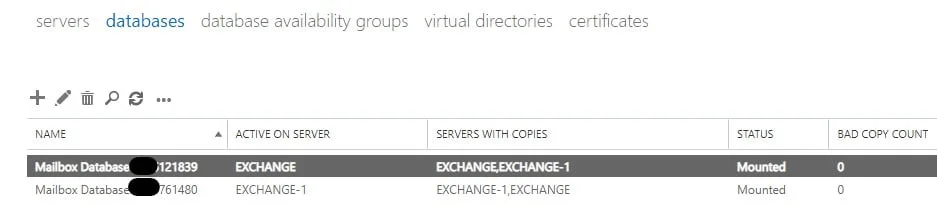 Error ID 4138: Some databases have insufficient data redundancy