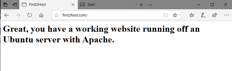 Apache Virtual Hosts Ubuntu