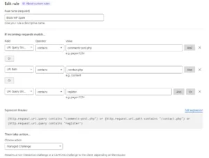 stop WordPress Spam Comments automated registrations