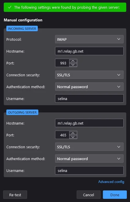 Dovecot TLS Postfix