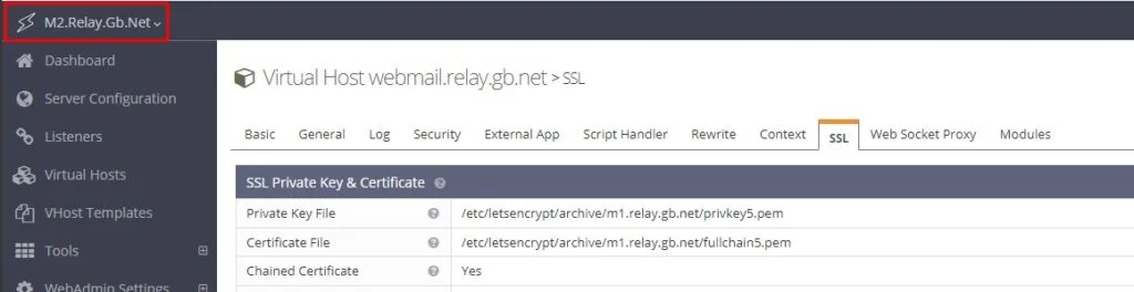 Postfixadmin high availability